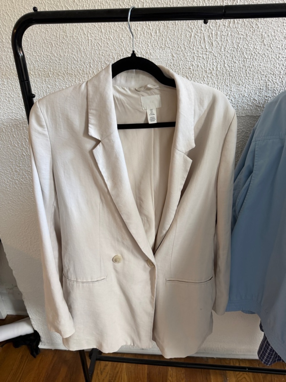 H&M Light Beige Women's Blazer Jacket